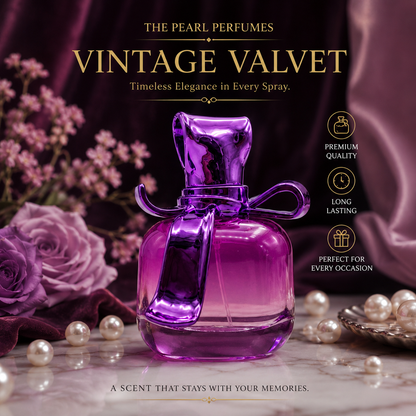 Vintage Velvet | Elegant Floral & Musky Perfume | 30ml