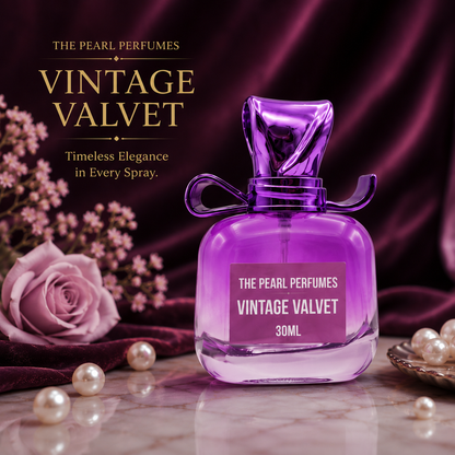 Vintage Velvet | Elegant Floral & Musky Perfume | 30ml