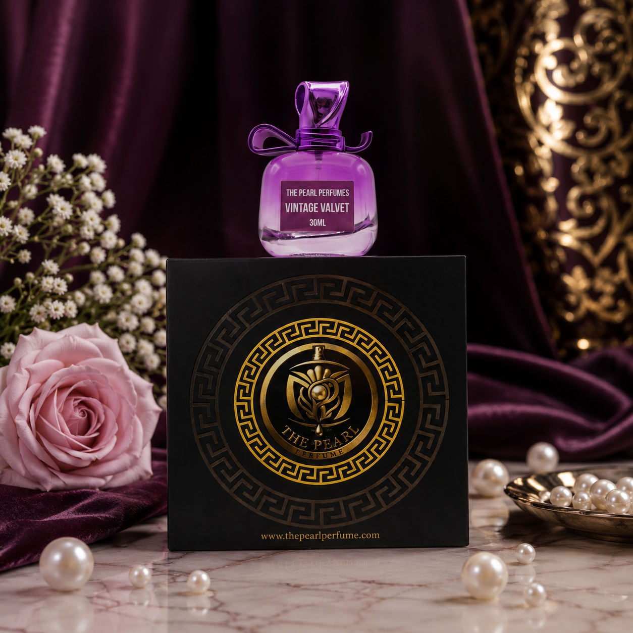 Vintage Velvet | Elegant Floral & Musky Perfume | 30ml