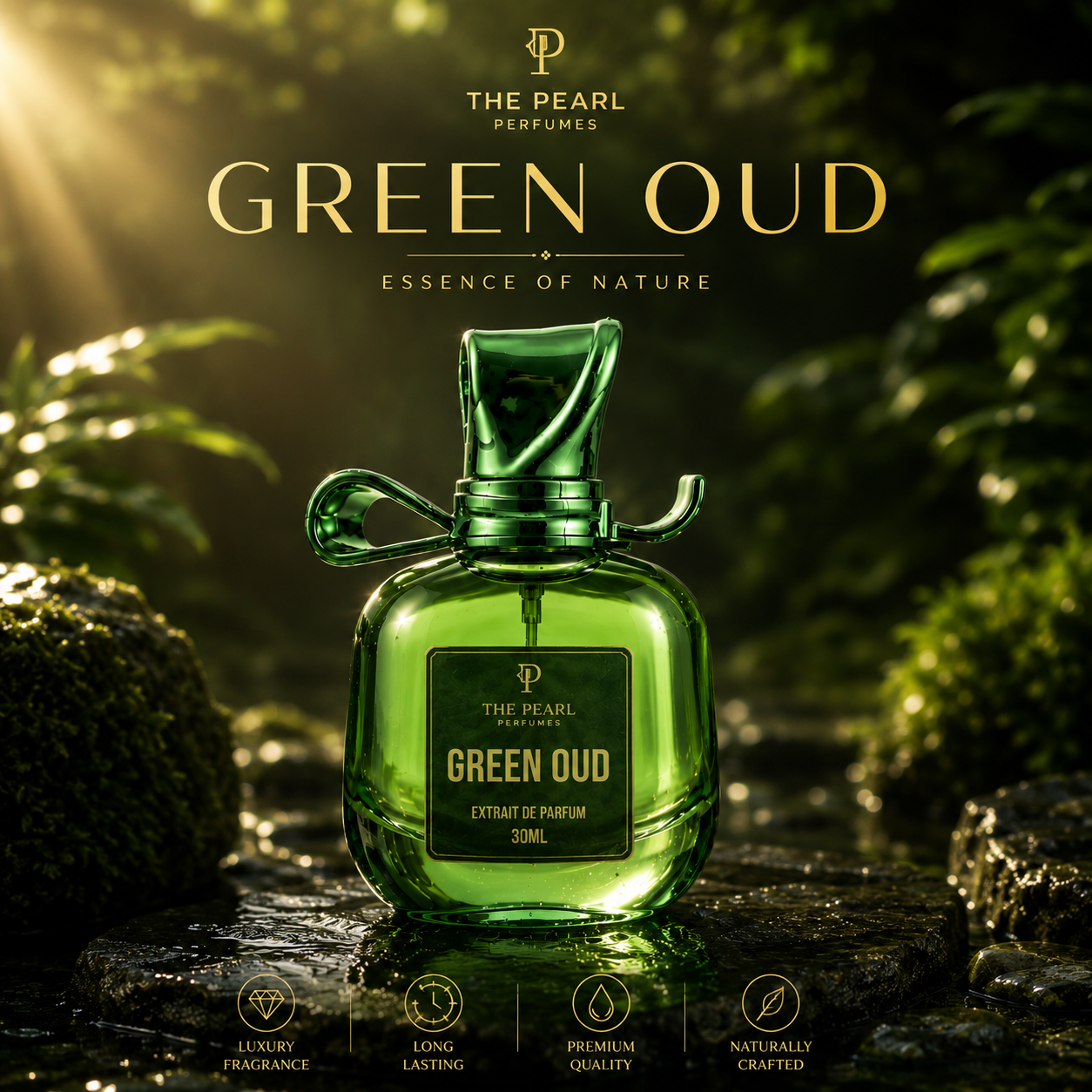 Green Oud | Premium Oud Perfume for Men & Women | 30ml